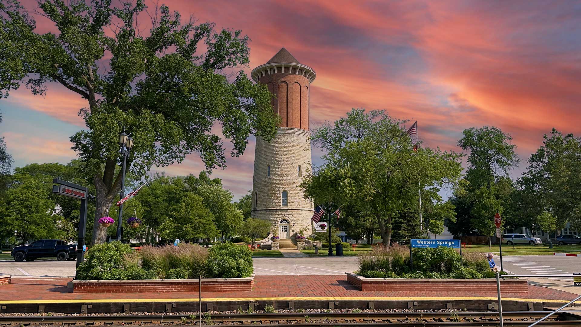 Western Springs Illinois 60558 beautiful exterior photo of water tower